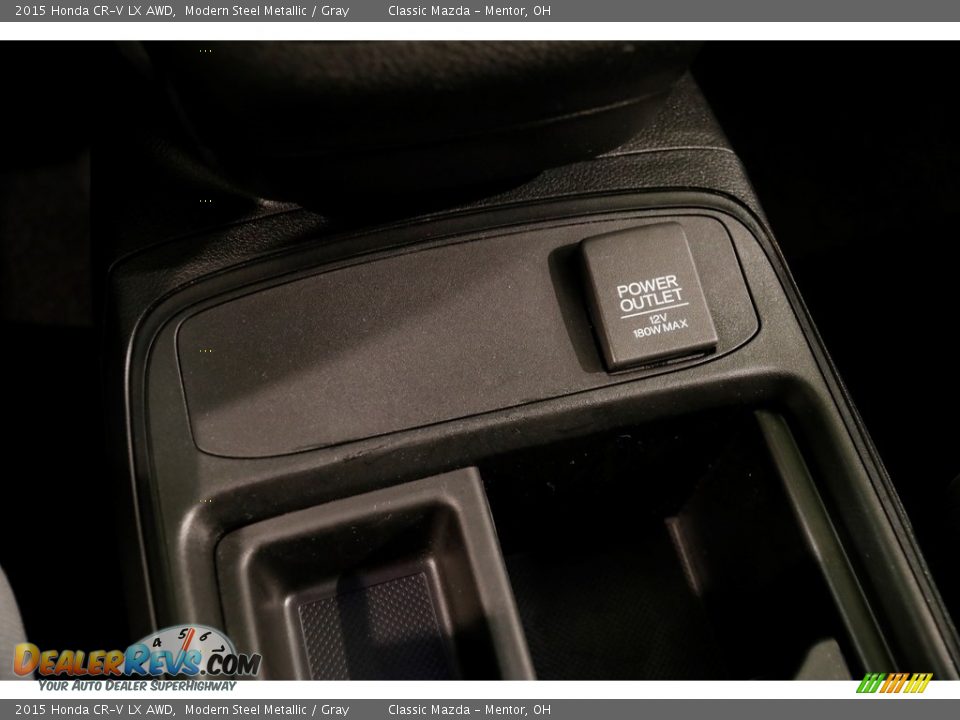 2015 Honda CR-V LX AWD Modern Steel Metallic / Gray Photo #15