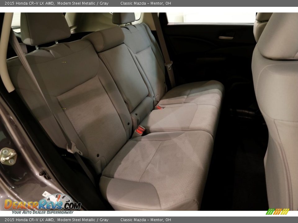 2015 Honda CR-V LX AWD Modern Steel Metallic / Gray Photo #17