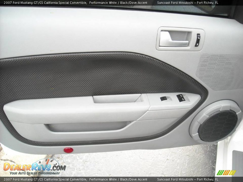 2007 Ford Mustang GT/CS California Special Convertible Performance White / Black/Dove Accent Photo #5