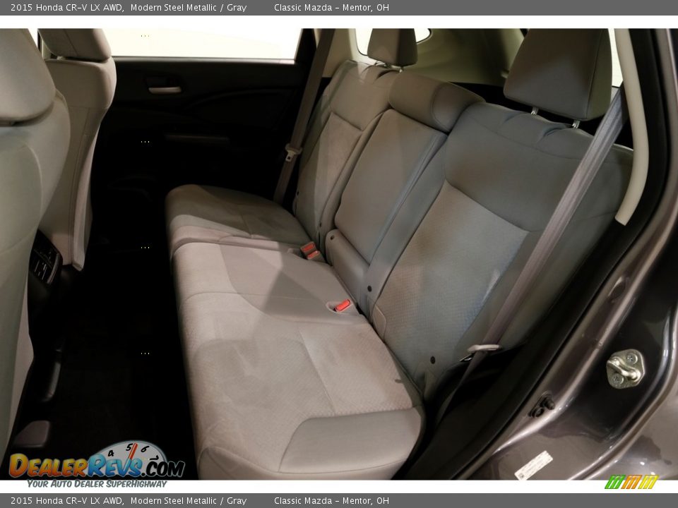 2015 Honda CR-V LX AWD Modern Steel Metallic / Gray Photo #18