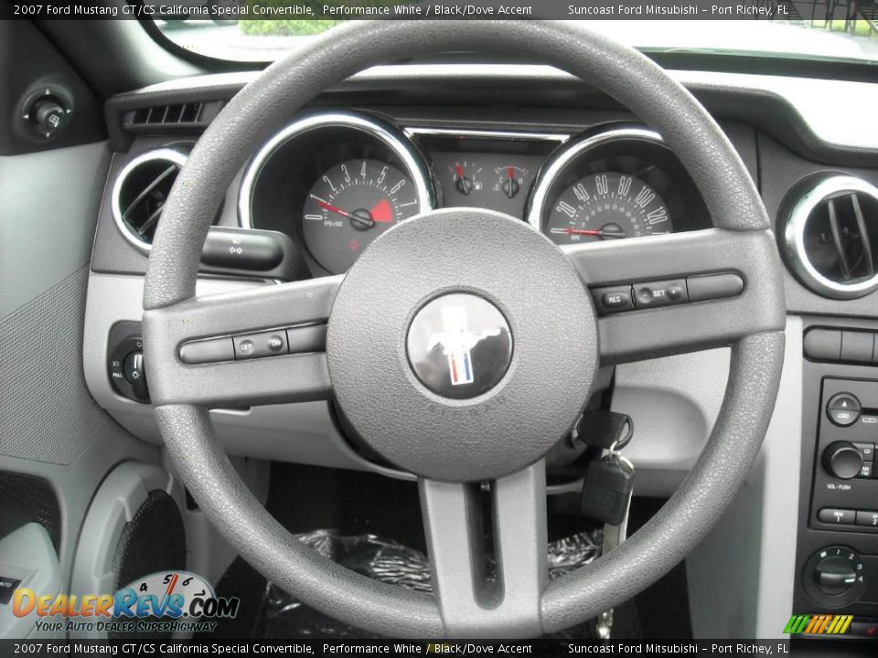 2007 Ford Mustang GT/CS California Special Convertible Performance White / Black/Dove Accent Photo #6