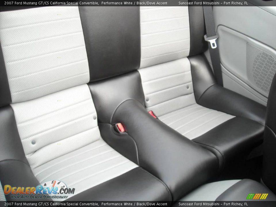 2007 Ford Mustang GT/CS California Special Convertible Performance White / Black/Dove Accent Photo #8