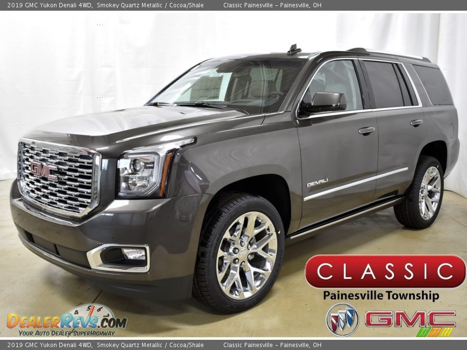 2019 GMC Yukon Denali 4WD Smokey Quartz Metallic / Cocoa/Shale Photo #1