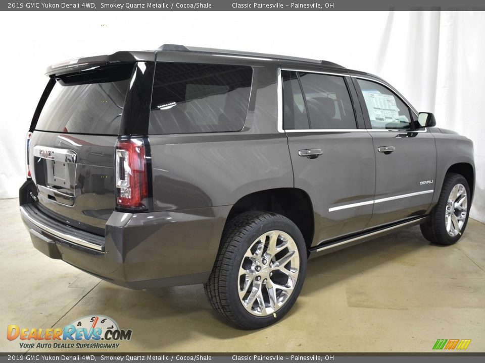 2019 GMC Yukon Denali 4WD Smokey Quartz Metallic / Cocoa/Shale Photo #2