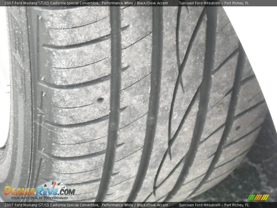 2007 Ford Mustang GT/CS California Special Convertible Performance White / Black/Dove Accent Photo #10