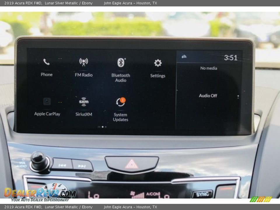 2019 Acura RDX FWD Lunar Silver Metallic / Ebony Photo #28