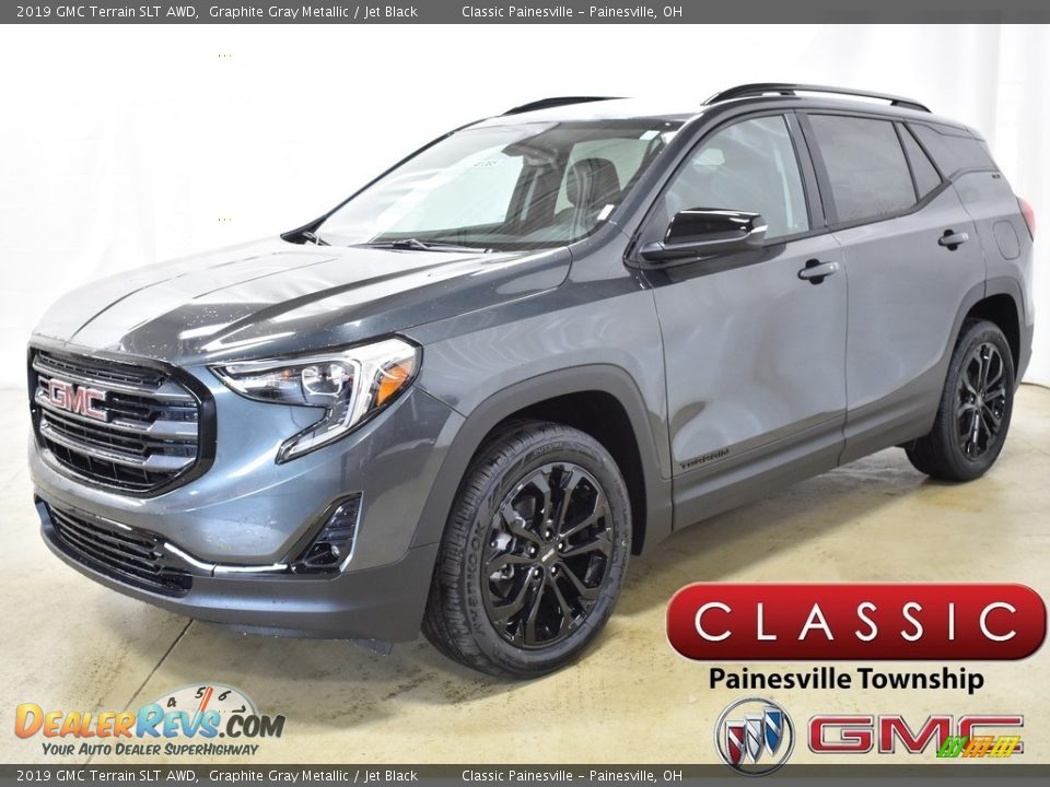 2019 GMC Terrain SLT AWD Graphite Gray Metallic / Jet Black Photo #1
