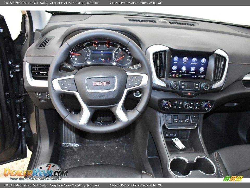 2019 GMC Terrain SLT AWD Graphite Gray Metallic / Jet Black Photo #8