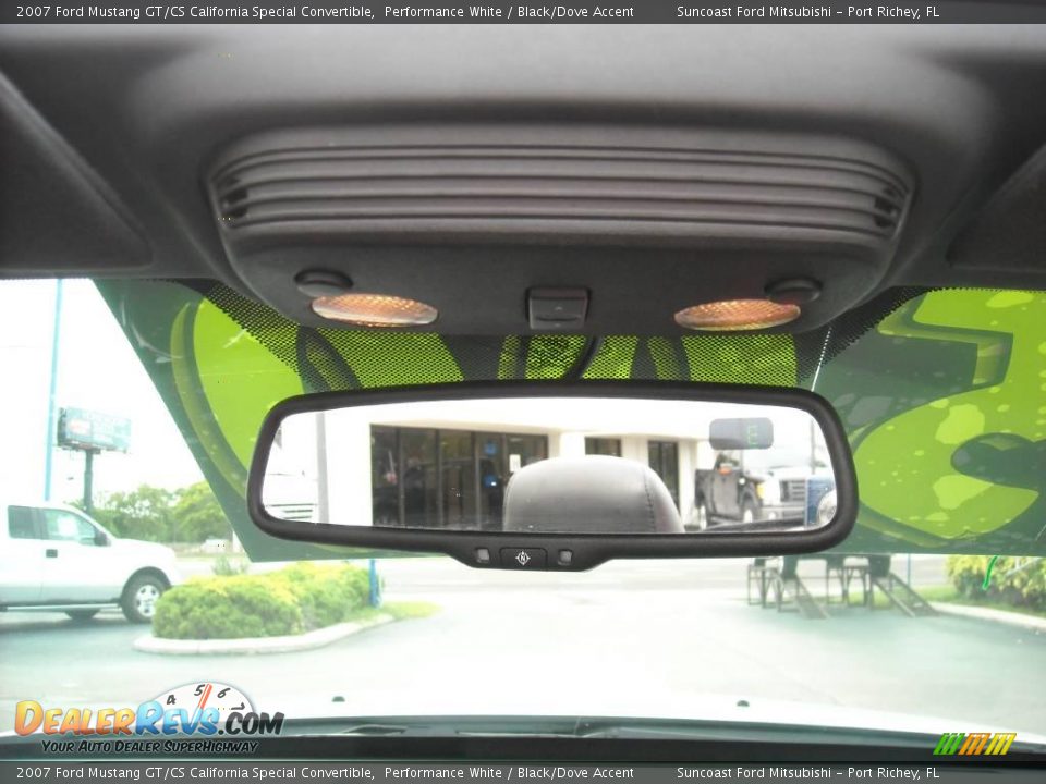 2007 Ford Mustang GT/CS California Special Convertible Performance White / Black/Dove Accent Photo #17