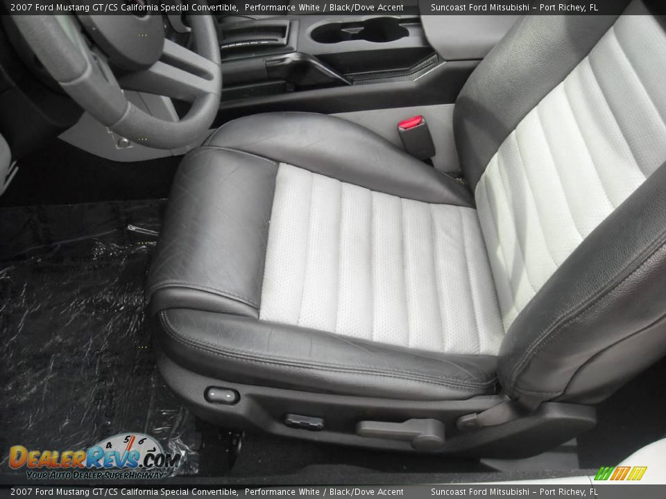 2007 Ford Mustang GT/CS California Special Convertible Performance White / Black/Dove Accent Photo #18