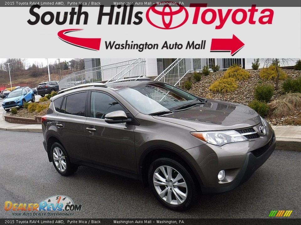 2015 Toyota RAV4 Limited AWD Pyrite Mica / Black Photo #1