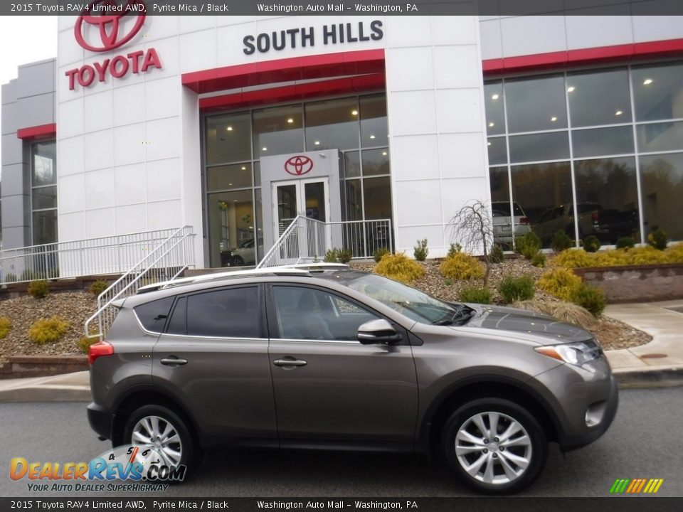 2015 Toyota RAV4 Limited AWD Pyrite Mica / Black Photo #2