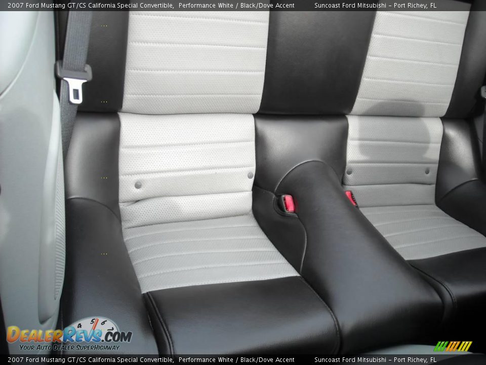 2007 Ford Mustang GT/CS California Special Convertible Performance White / Black/Dove Accent Photo #19