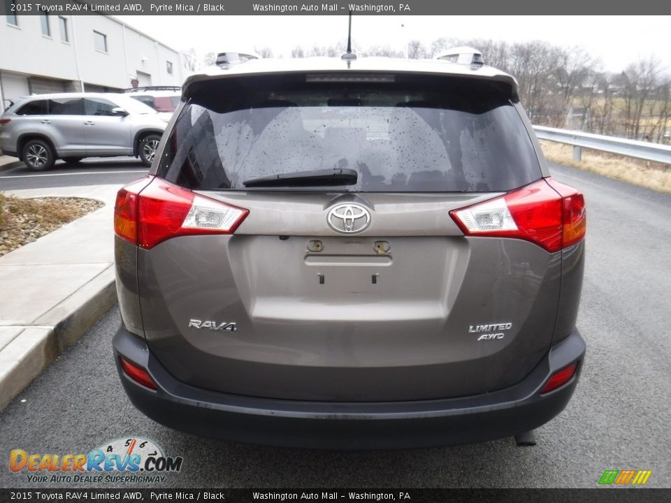 2015 Toyota RAV4 Limited AWD Pyrite Mica / Black Photo #8
