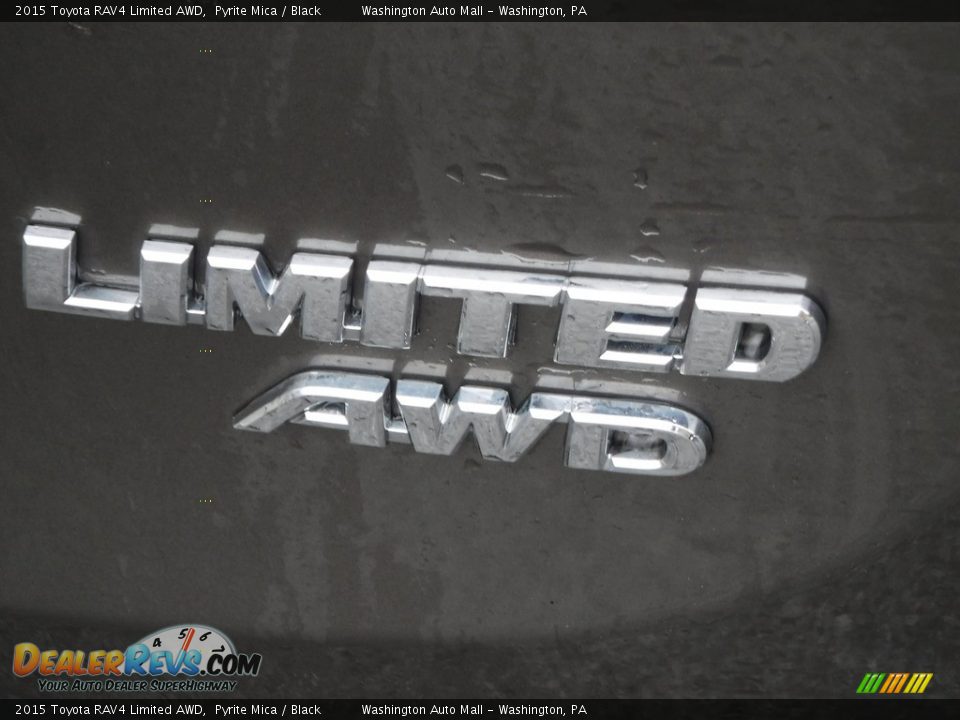 2015 Toyota RAV4 Limited AWD Pyrite Mica / Black Photo #10