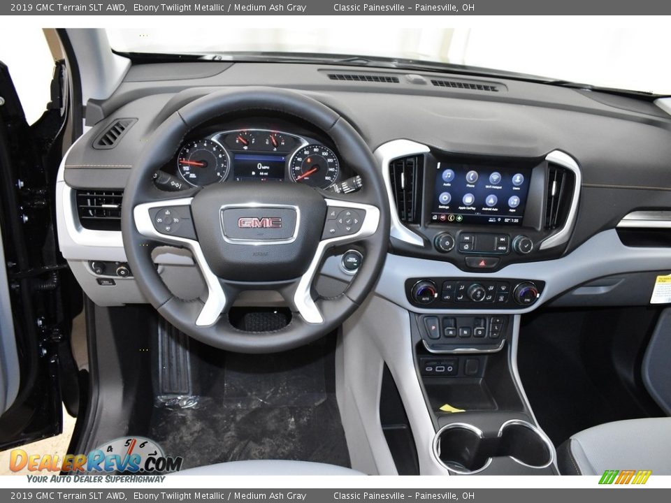 2019 GMC Terrain SLT AWD Ebony Twilight Metallic / Medium Ash Gray Photo #8