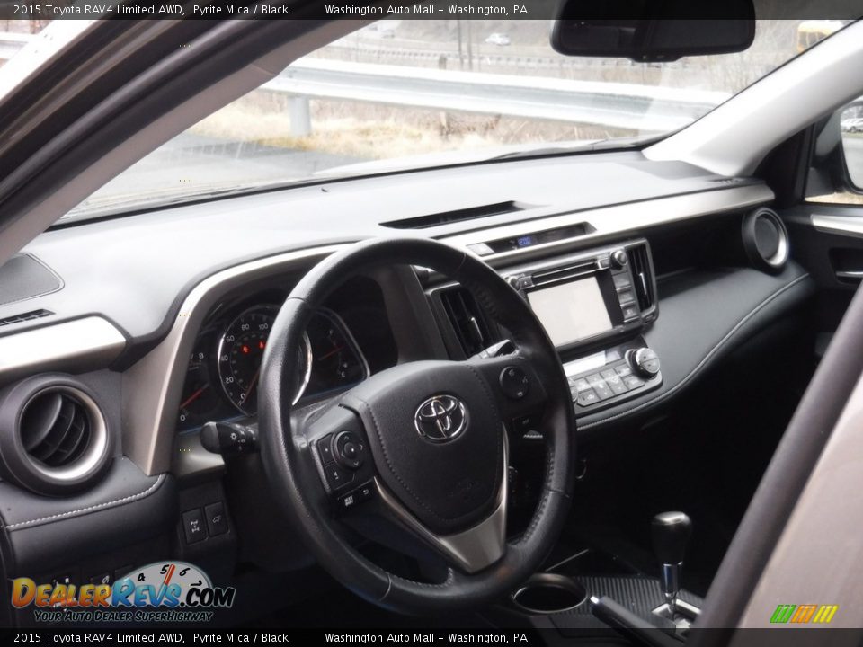 2015 Toyota RAV4 Limited AWD Pyrite Mica / Black Photo #12