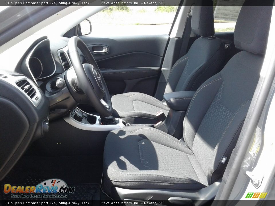 2019 Jeep Compass Sport 4x4 Sting-Gray / Black Photo #10