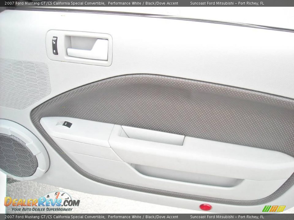 2007 Ford Mustang GT/CS California Special Convertible Performance White / Black/Dove Accent Photo #22