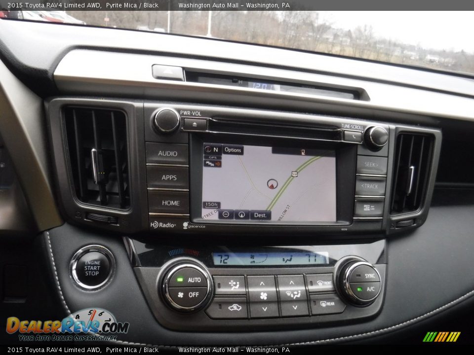 2015 Toyota RAV4 Limited AWD Pyrite Mica / Black Photo #17