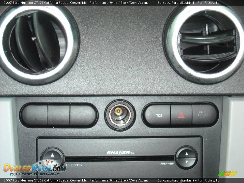 2007 Ford Mustang GT/CS California Special Convertible Performance White / Black/Dove Accent Photo #23