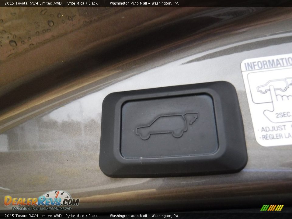 2015 Toyota RAV4 Limited AWD Pyrite Mica / Black Photo #27
