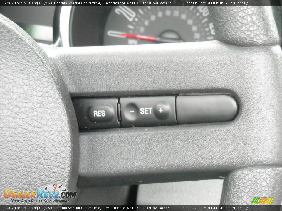 2007 Ford Mustang GT/CS California Special Convertible Performance White / Black/Dove Accent Photo #26