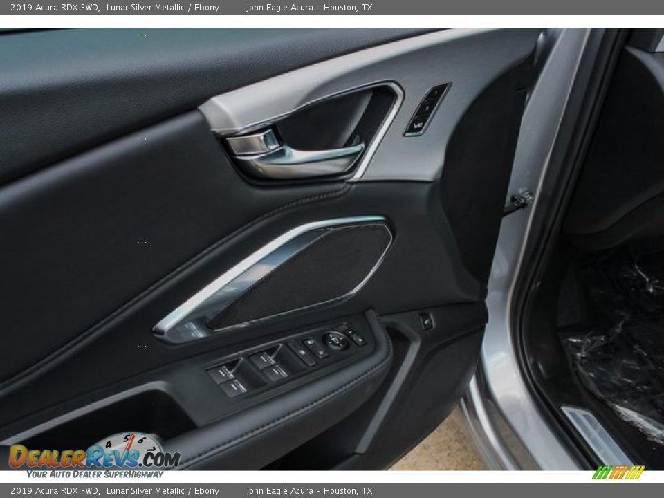 2019 Acura RDX FWD Lunar Silver Metallic / Ebony Photo #12