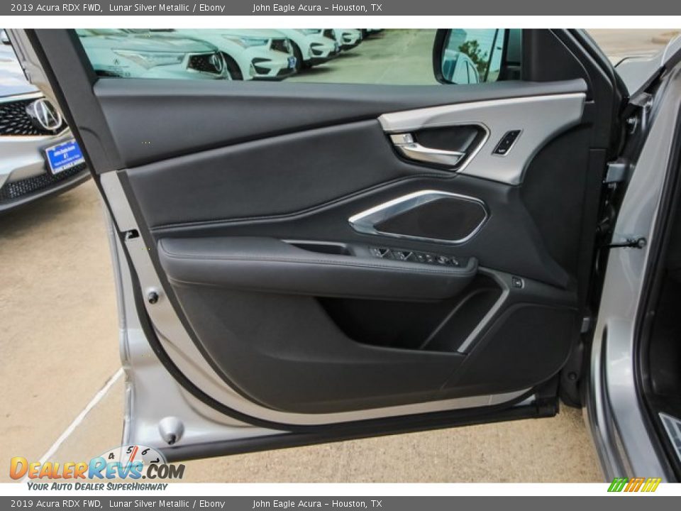 2019 Acura RDX FWD Lunar Silver Metallic / Ebony Photo #15