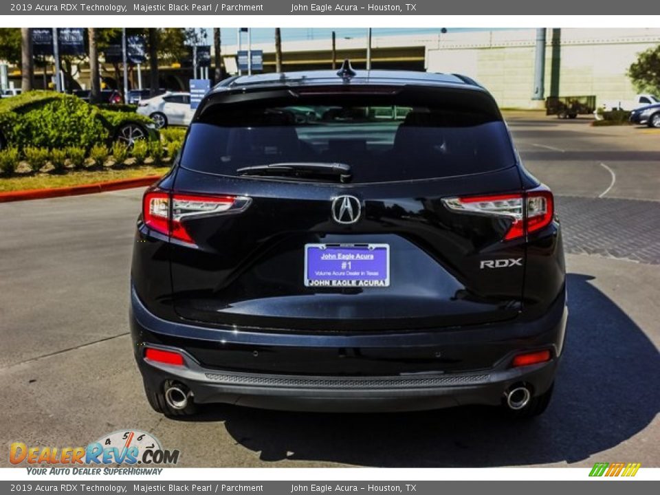 2019 Acura RDX Technology Majestic Black Pearl / Parchment Photo #6