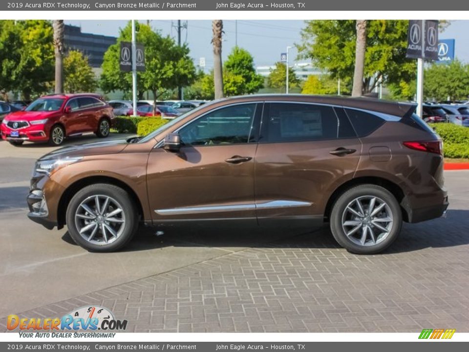 2019 Acura RDX Technology Canyon Bronze Metallic / Parchment Photo #4