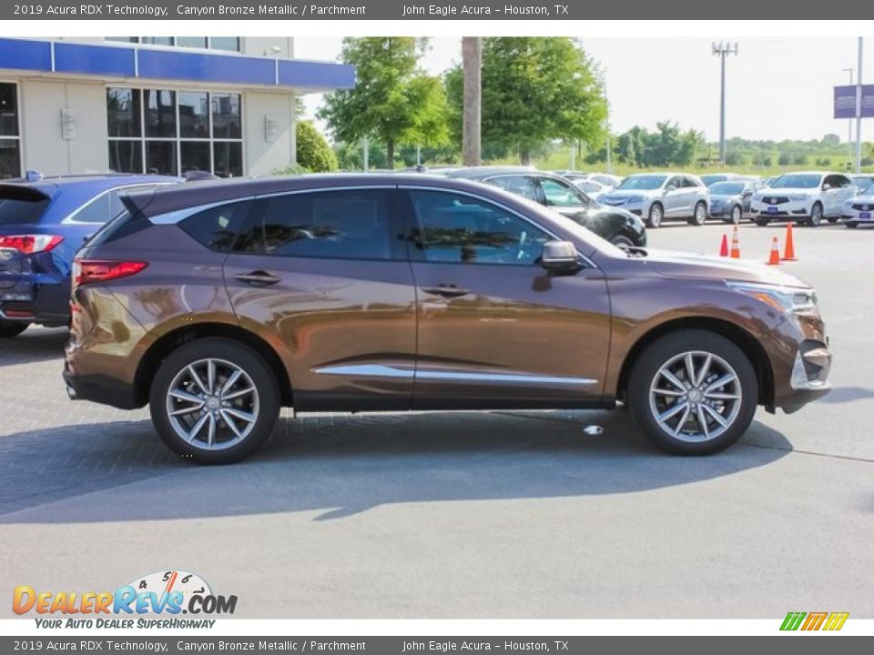 2019 Acura RDX Technology Canyon Bronze Metallic / Parchment Photo #8