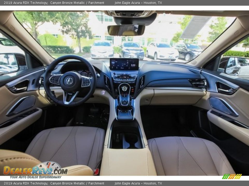 2019 Acura RDX Technology Canyon Bronze Metallic / Parchment Photo #9