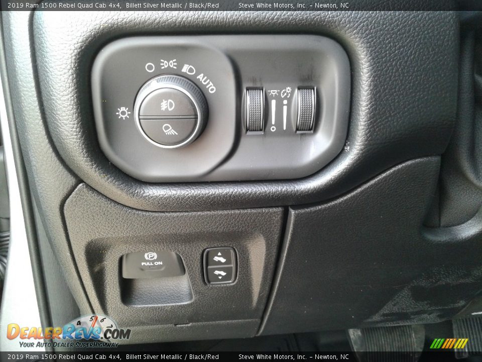 Controls of 2019 Ram 1500 Rebel Quad Cab 4x4 Photo #15