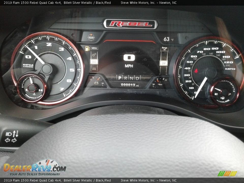 2019 Ram 1500 Rebel Quad Cab 4x4 Gauges Photo #19