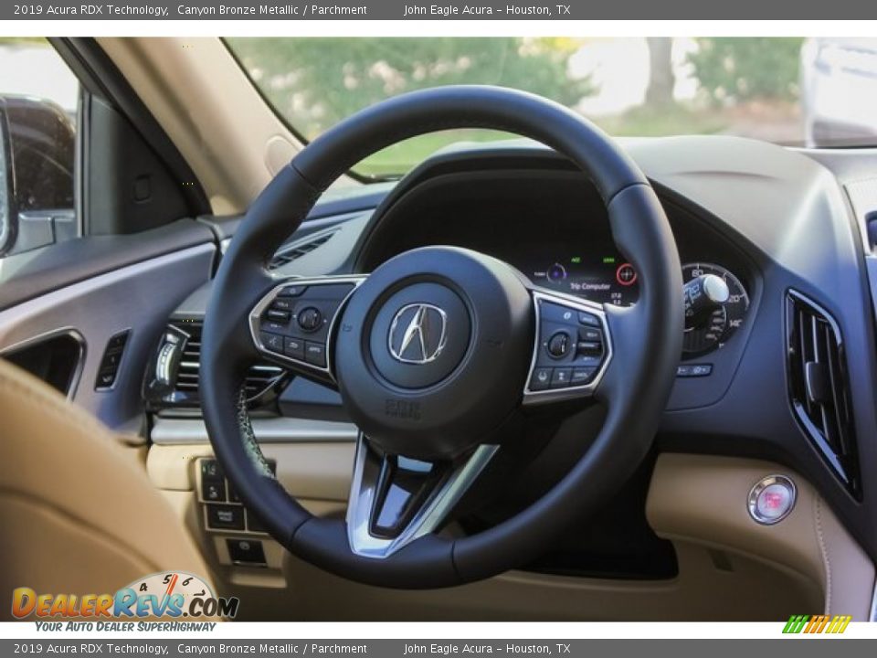 2019 Acura RDX Technology Canyon Bronze Metallic / Parchment Photo #28