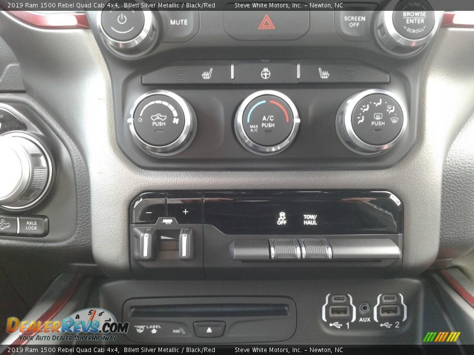 Controls of 2019 Ram 1500 Rebel Quad Cab 4x4 Photo #27