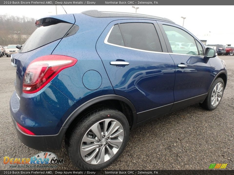 2019 Buick Encore Preferred AWD Deep Azure Metallic / Ebony Photo #5