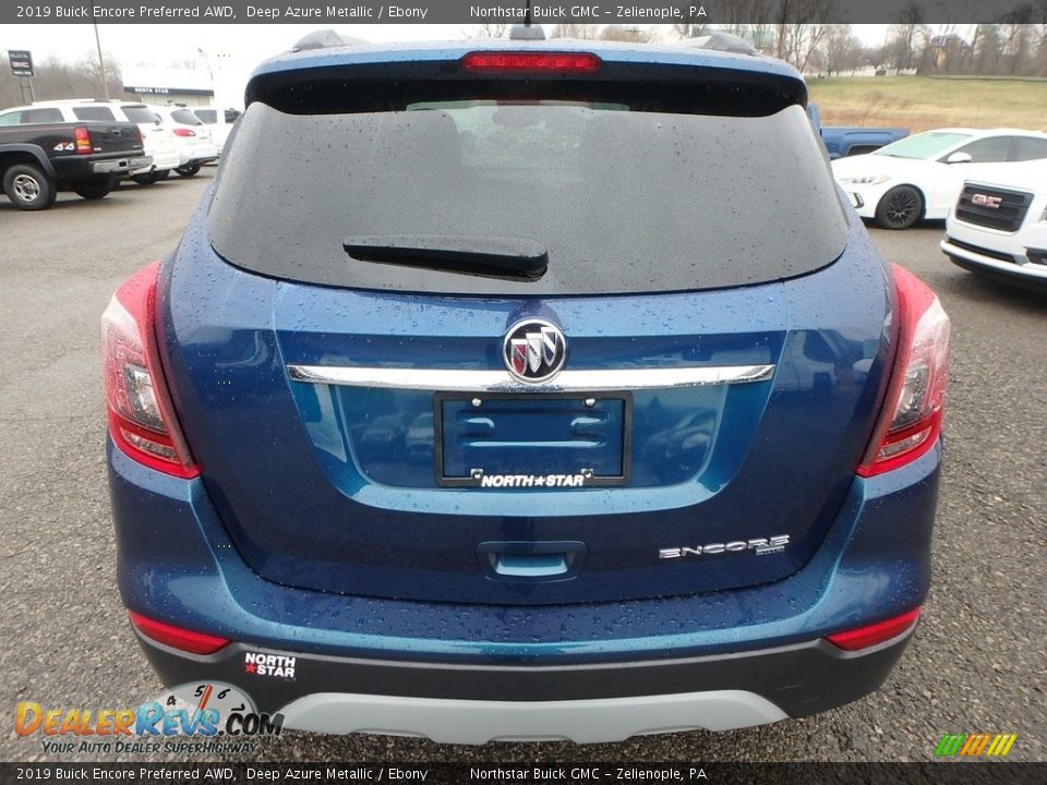 2019 Buick Encore Preferred AWD Deep Azure Metallic / Ebony Photo #6