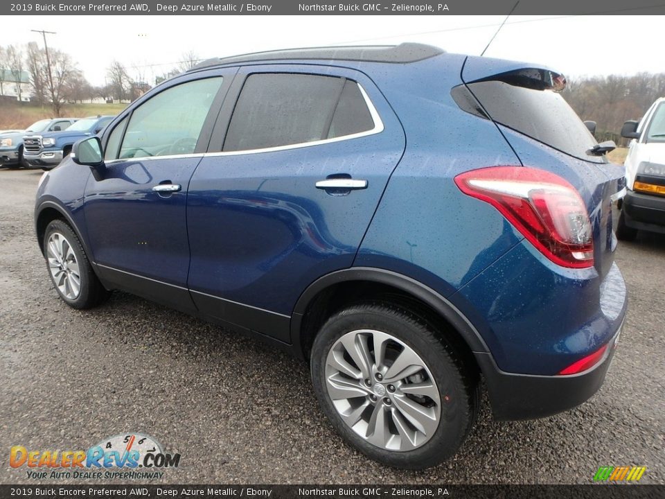 2019 Buick Encore Preferred AWD Deep Azure Metallic / Ebony Photo #8