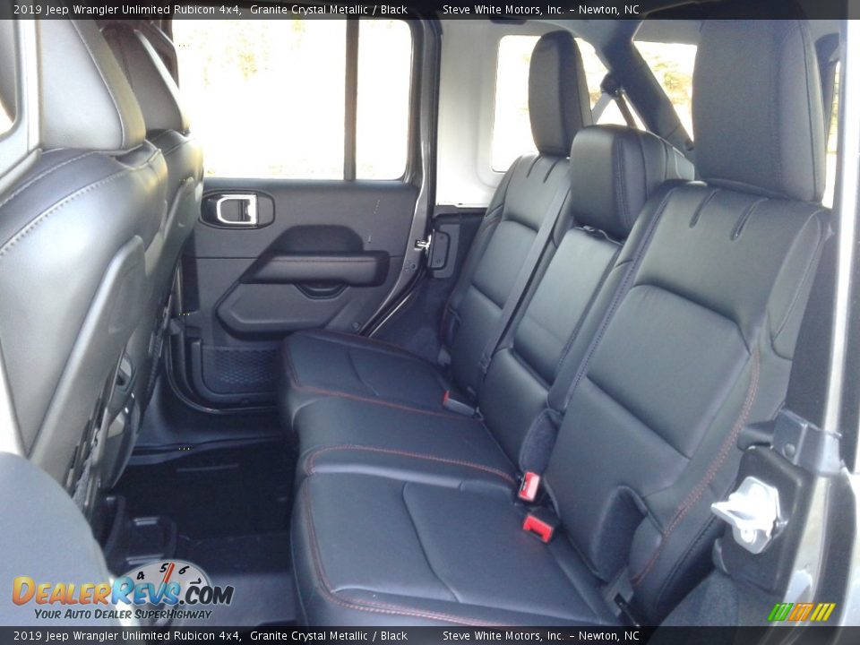 2019 Jeep Wrangler Unlimited Rubicon 4x4 Granite Crystal Metallic / Black Photo #11