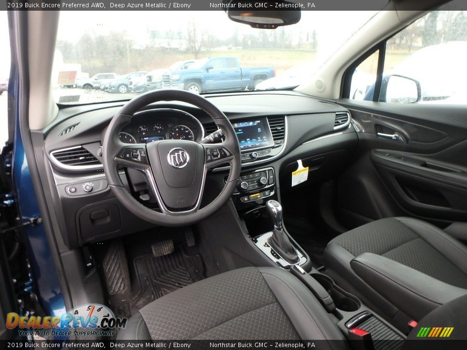 2019 Buick Encore Preferred AWD Deep Azure Metallic / Ebony Photo #13