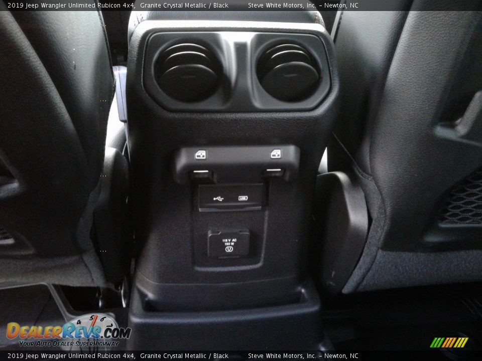 2019 Jeep Wrangler Unlimited Rubicon 4x4 Granite Crystal Metallic / Black Photo #13