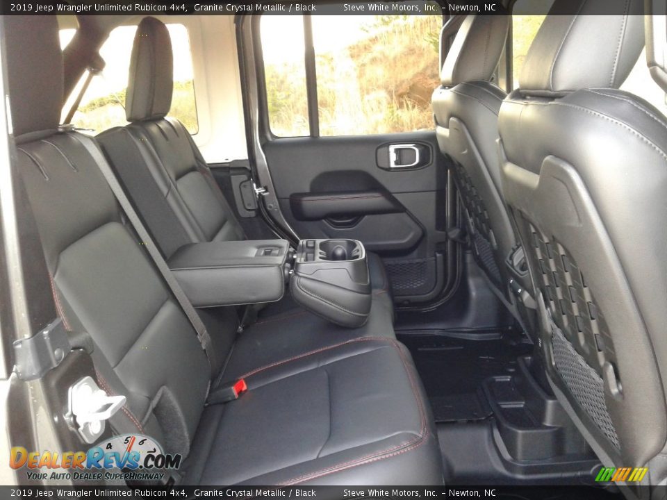 2019 Jeep Wrangler Unlimited Rubicon 4x4 Granite Crystal Metallic / Black Photo #14