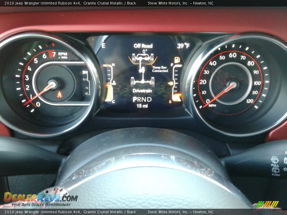 2019 Jeep Wrangler Unlimited Rubicon 4x4 Granite Crystal Metallic / Black Photo #19