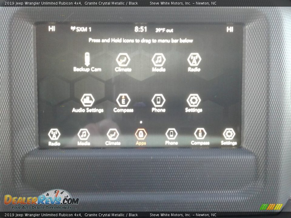 2019 Jeep Wrangler Unlimited Rubicon 4x4 Granite Crystal Metallic / Black Photo #24