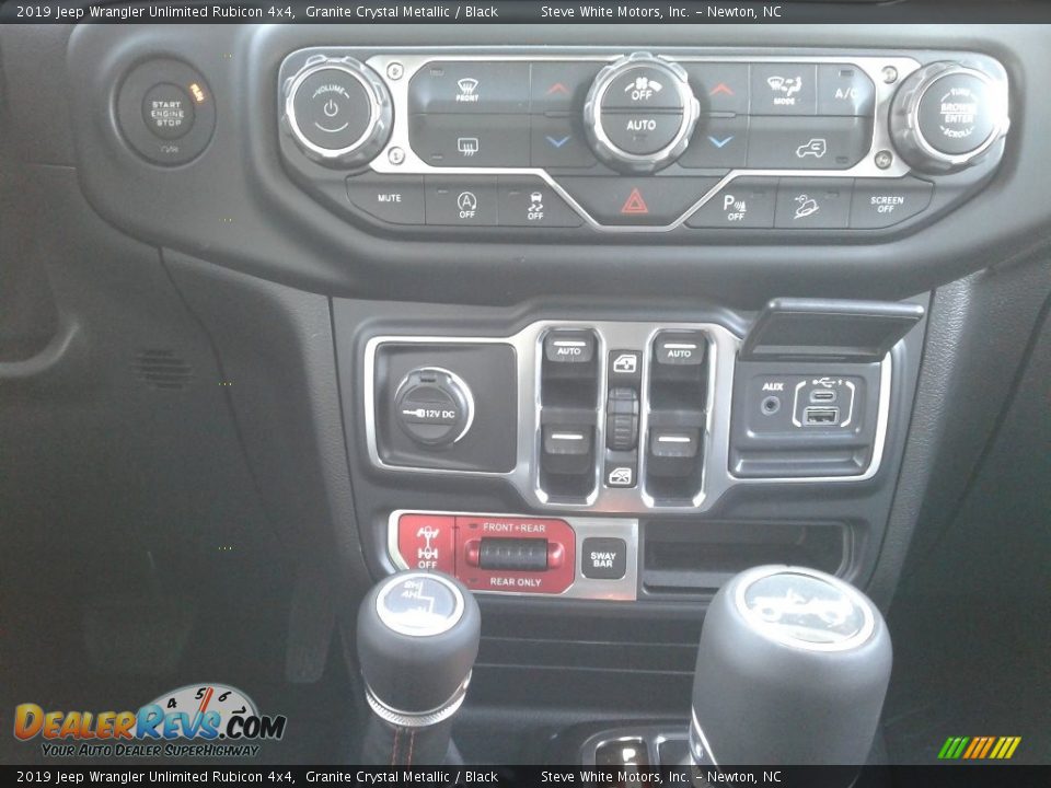2019 Jeep Wrangler Unlimited Rubicon 4x4 Granite Crystal Metallic / Black Photo #25