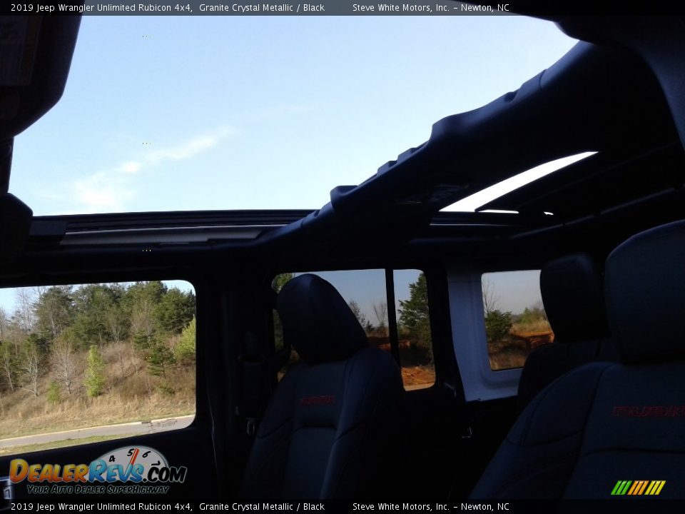 2019 Jeep Wrangler Unlimited Rubicon 4x4 Granite Crystal Metallic / Black Photo #29