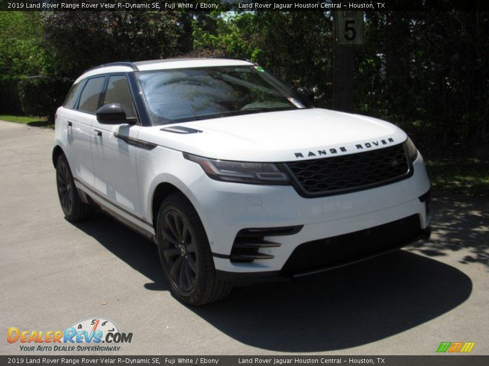 2019 Land Rover Range Rover Velar R-Dynamic SE Fuji White / Ebony Photo #2