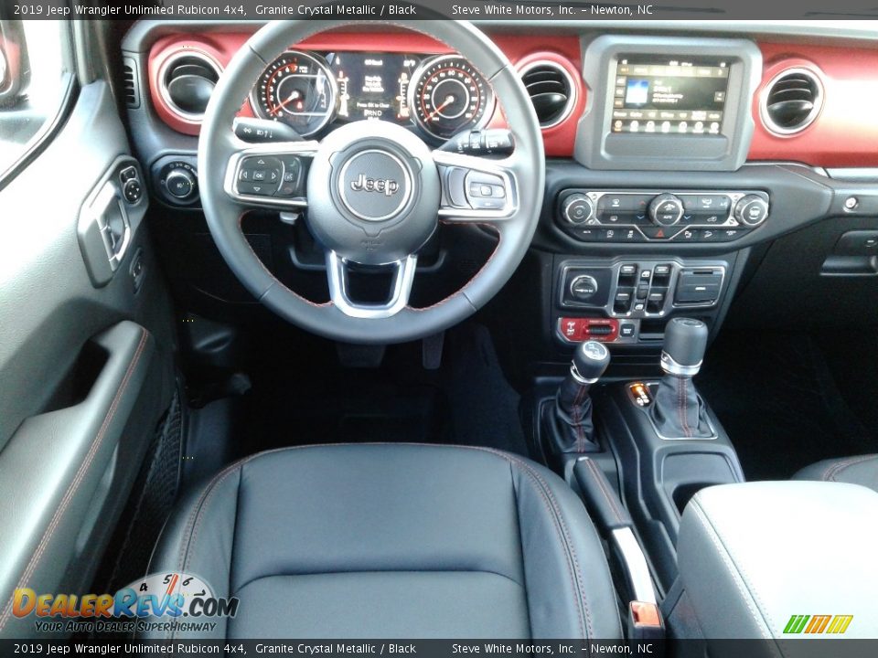 2019 Jeep Wrangler Unlimited Rubicon 4x4 Granite Crystal Metallic / Black Photo #30
